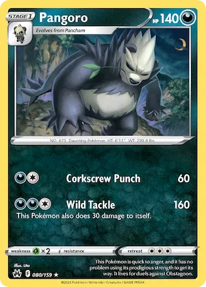 Pangoro #80 – Crown Zenith