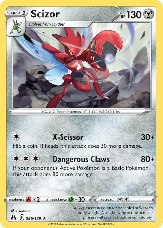 Scizor 86 – Realeza Absoluta
