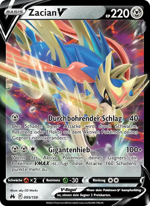 Zacian V 95 – Zenit der Könige