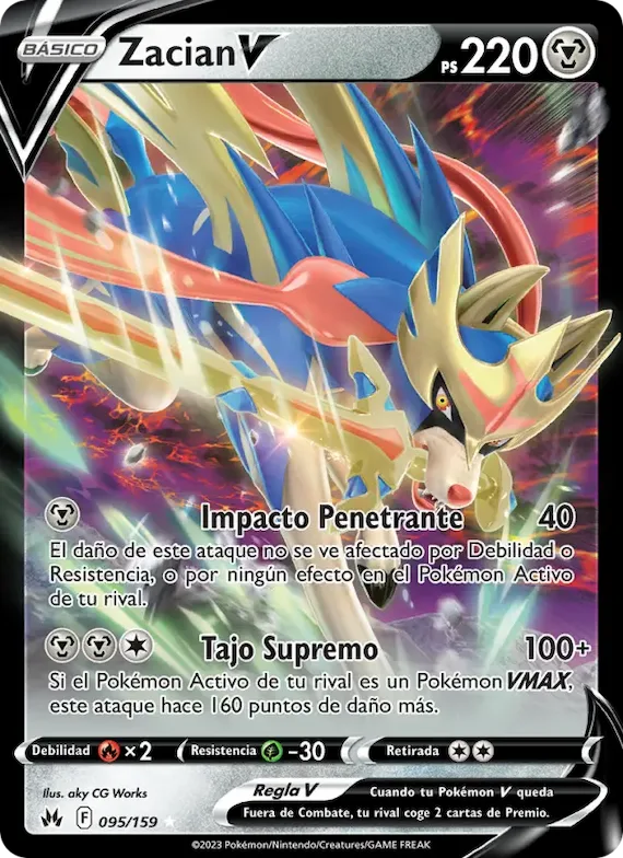 Zacian V 95 – Cenit Supremo
