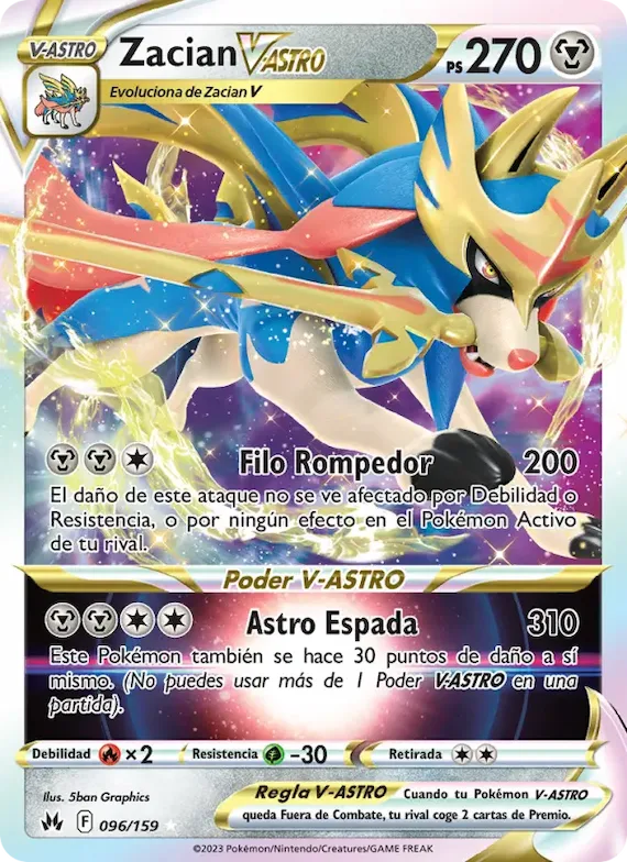 Zacian V-ASTRO 96 – Cenit Supremo