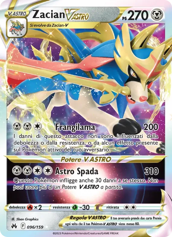 Zacian V ASTRO 96 – Zenit Regale