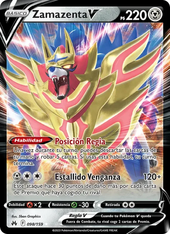 Zamazenta V 98 – Cenit Supremo