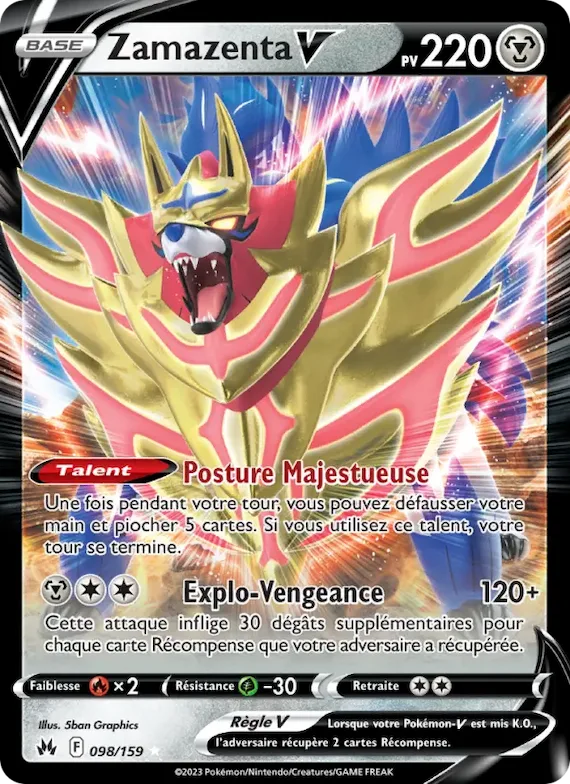 Zamazenta V 98 – Zénith Suprême