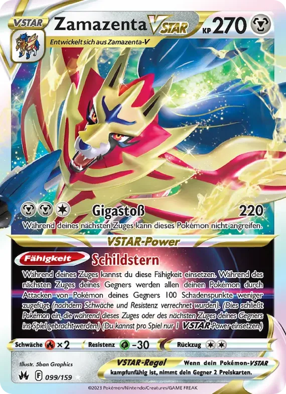 Zamazenta VSTAR 99 – Zenit der Könige