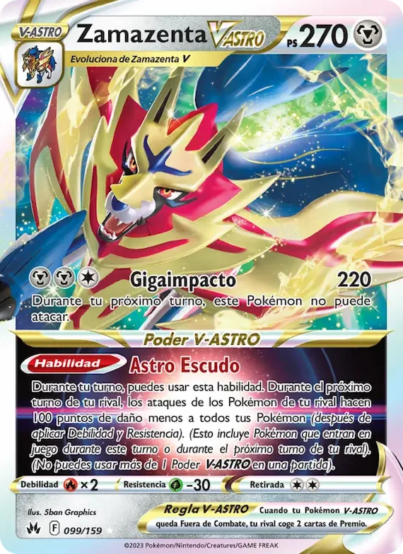 Zamazenta V-ASTRO 99 – Cenit Supremo