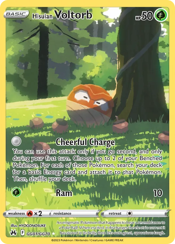 Hisuian Voltorb #GG01 – Crown Zenith Galarian Gallery