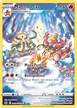 Magmortar #GG03 – Crown Zenith Galarian Gallery