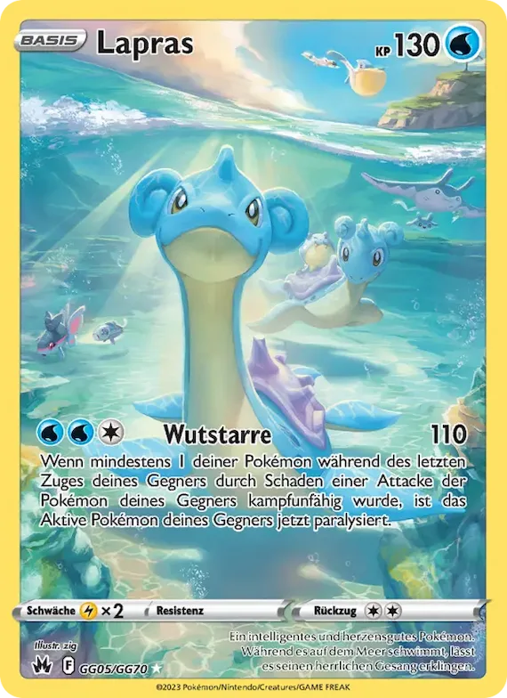 Lapras GG05 – Zenit der Könige Galar-Galerie