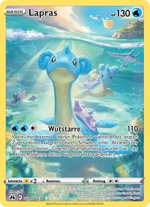 Lapras Nr. GG05 – Zenit der Könige Galar-Galerie