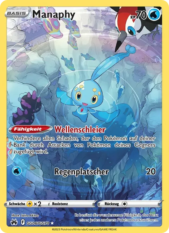 Manaphy GG06 – Zenit der Könige Galar-Galerie