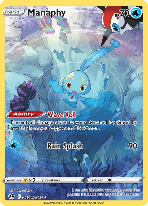 Manaphy #GG06 – Crown Zenith Galarian Gallery
