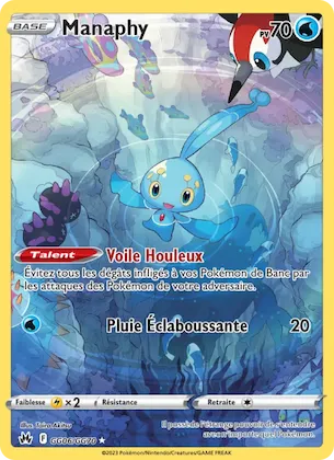 Manaphy n° GG06 – Zénith Suprême Galerie Galaroise