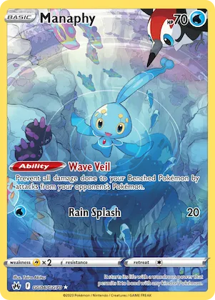 Manaphy #GG06 – Crown Zenith Galarian Gallery