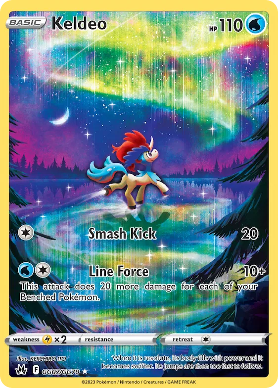 Keldeo #GG07 – Crown Zenith Galarian Gallery