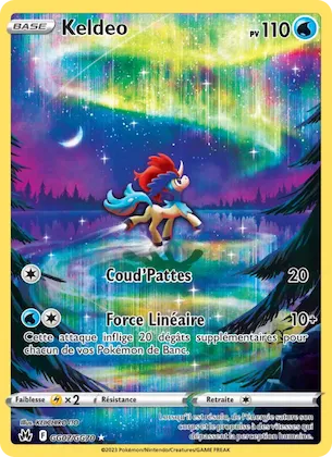 Keldeo n° GG07 – Zénith Suprême Galerie Galaroise