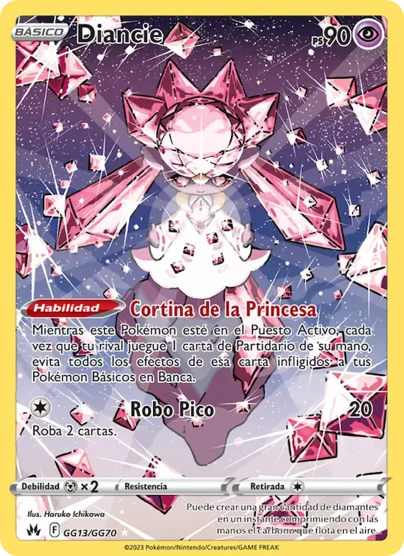 Diancie GG13 – Cenit Supremo Galería de Galar