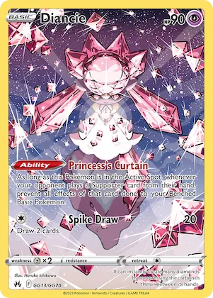 Diancie #GG13 – Crown Zenith Galarian Gallery