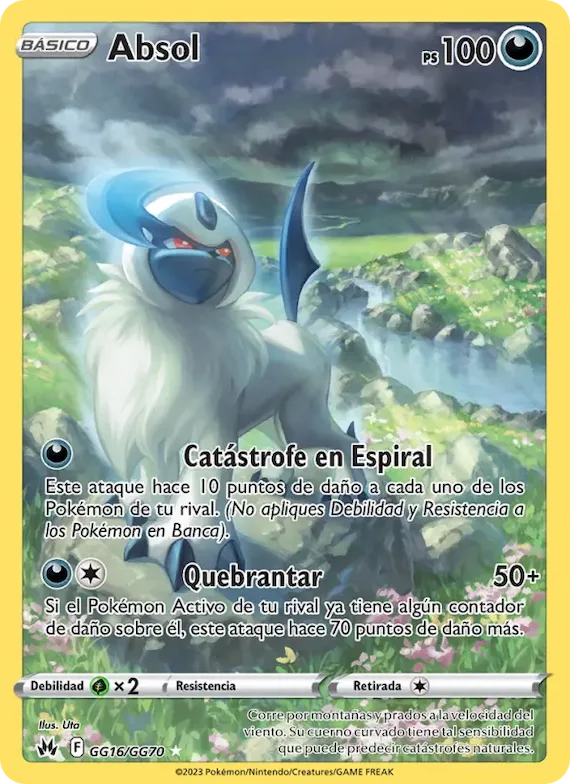 Absol GG16 – Cenit Supremo Galería de Galar