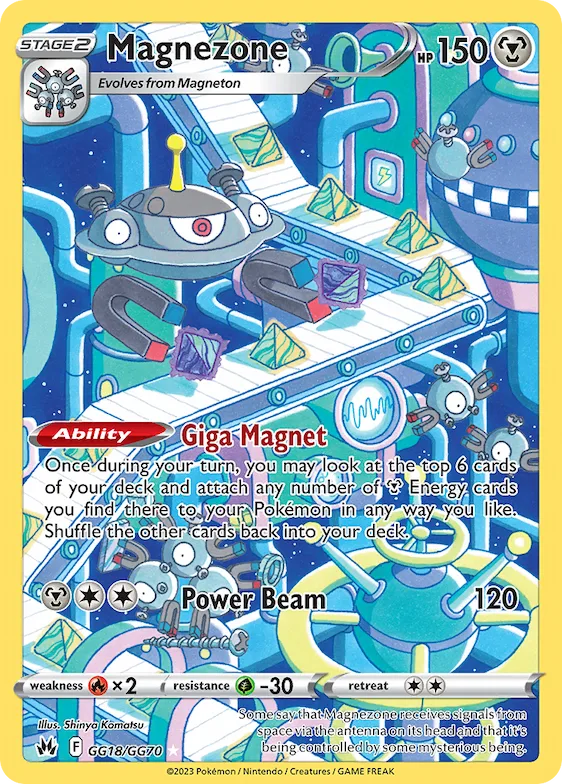 Magnezone #GG18 – Crown Zenith Galarian Gallery