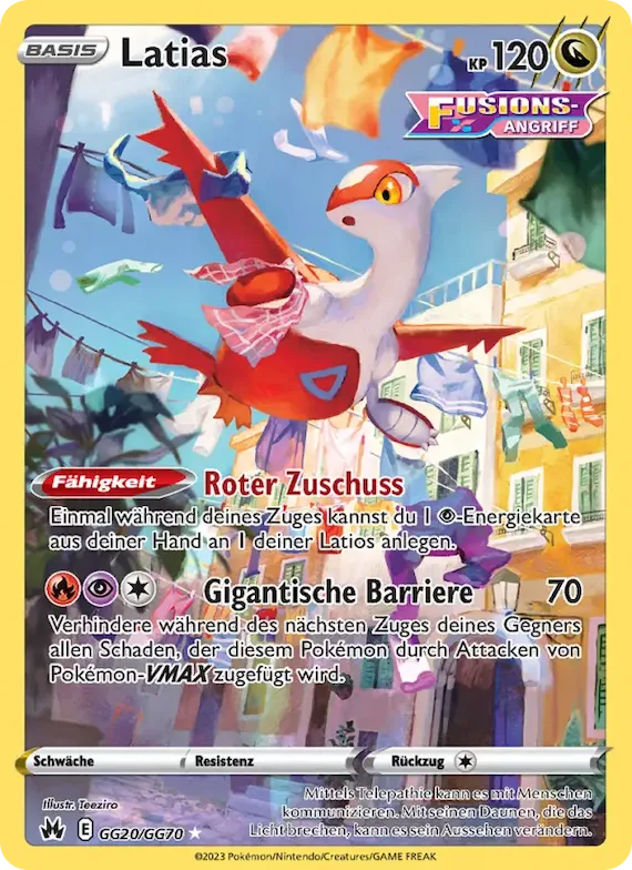 Latias GG20 – Zenit der Könige Galar-Galerie