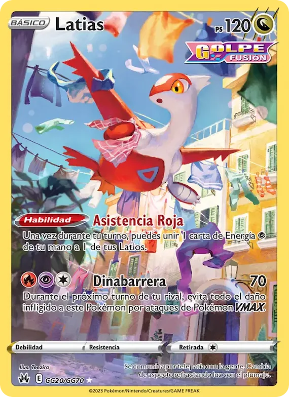 Latias GG20 – Cenit Supremo Galería de Galar