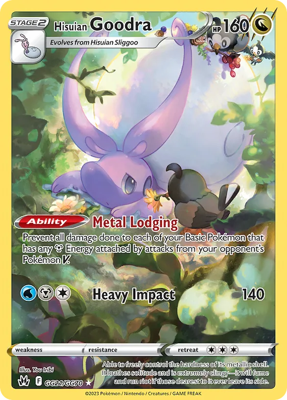 Hisuian Goodra #GG21 – Crown Zenith Galarian Gallery