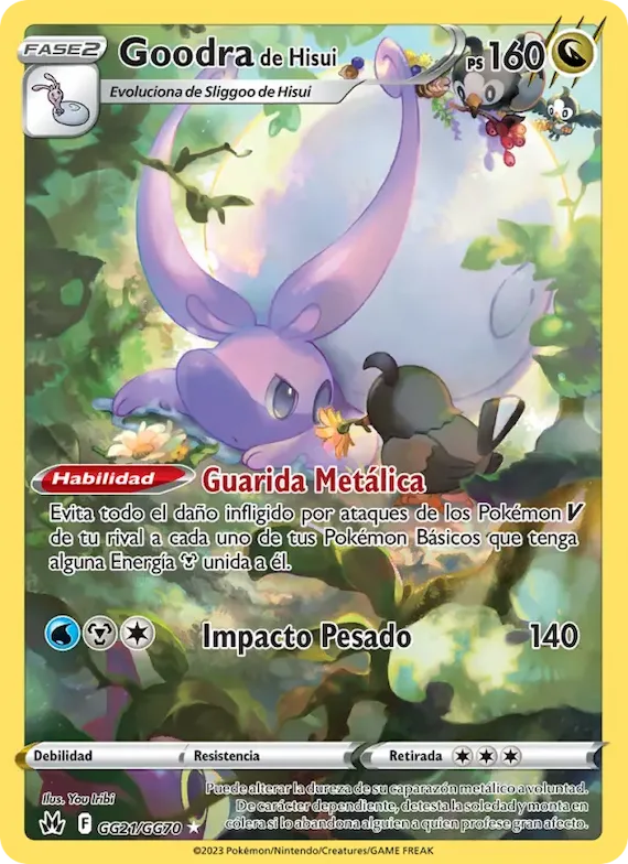 Goodra de Hisui GG21 – Cenit Supremo Galería de Galar