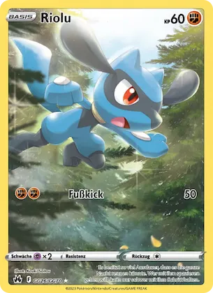 Riolu Nr. GG26 – Zenit der Könige Galar-Galerie