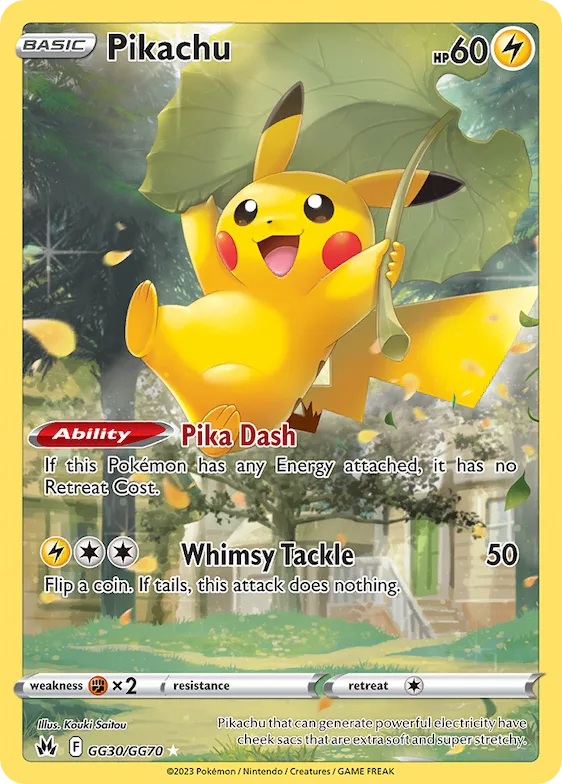 Pikachu #GG30 – Crown Zenith Galarian Gallery
