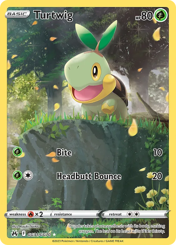 Turtwig #GG31 – Crown Zenith Galarian Gallery