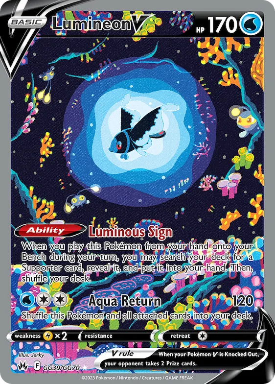 Lumineon V #GG39 – Crown Zenith Galarian Gallery