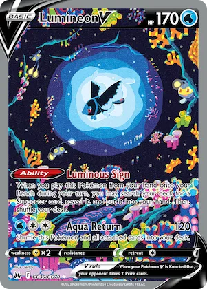 Lumineon V #GG39 – Crown Zenith Galarian Gallery