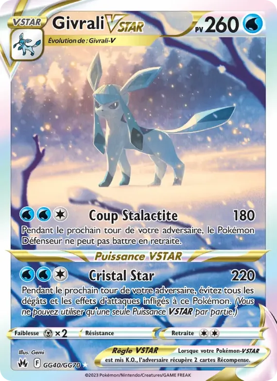 Givrali VSTAR GG40 – Zénith Suprême Galerie Galaroise