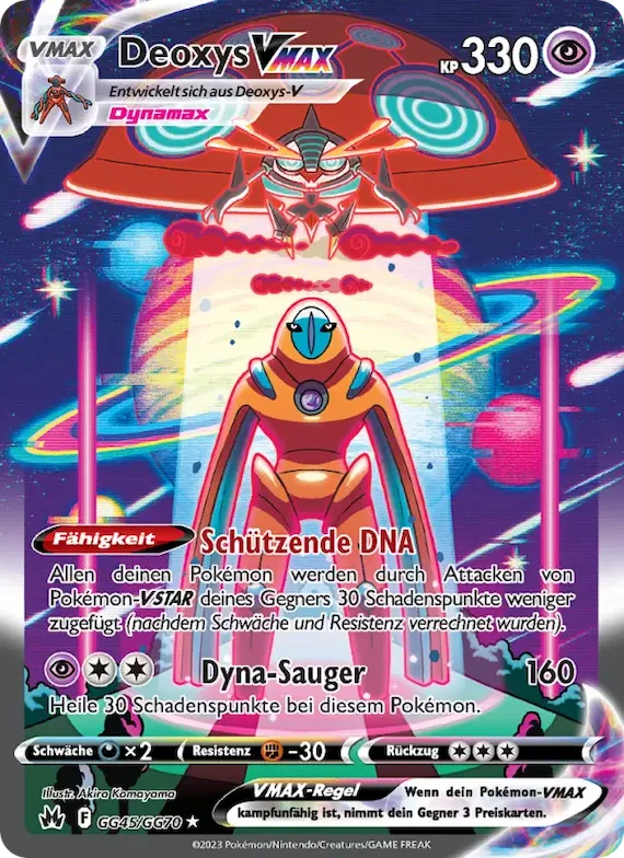 Deoxys VMAX GG45 – Zenit der Könige Galar-Galerie
