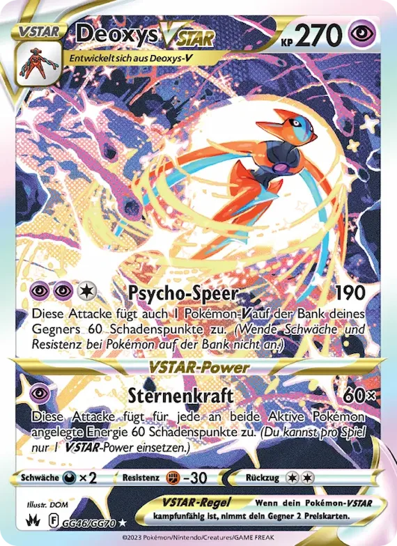 Deoxys VSTAR GG46 – Zenit der Könige Galar-Galerie