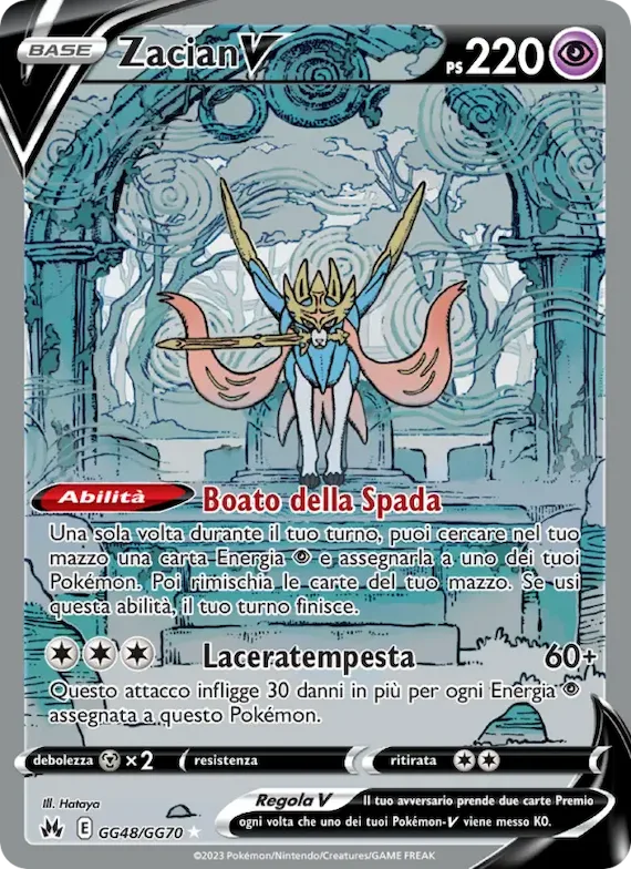 Zacian V GG48 – Zenit Regale Galleria di Galar