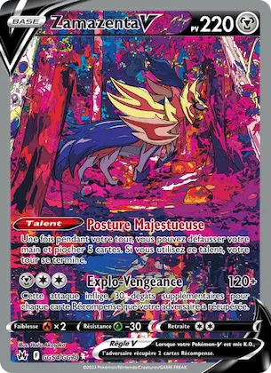 Zamazenta V n° GG54 – Zénith Suprême Galerie Galaroise