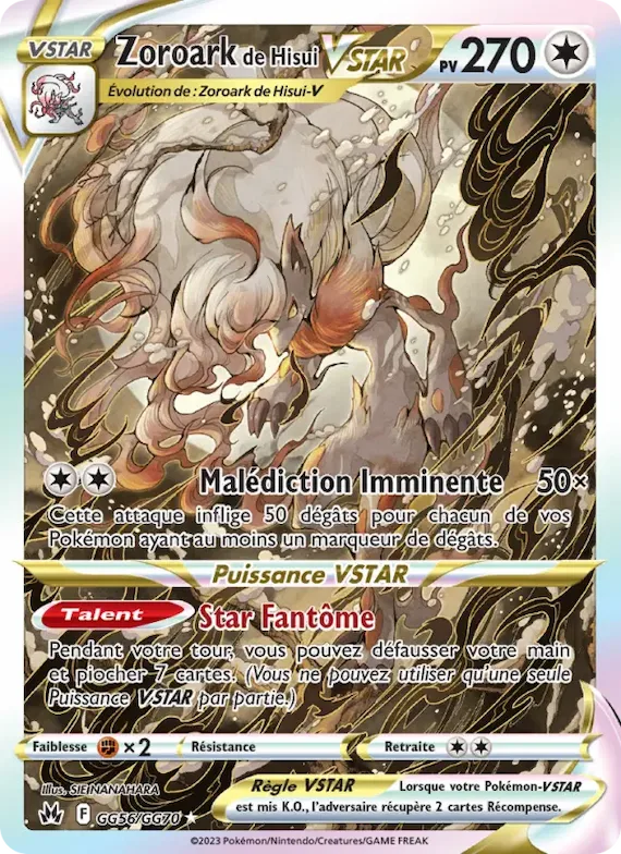 Zoroark de Hisui VSTAR GG56 – Zénith Suprême Galerie Galaroise