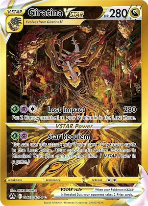 Giratina VSTAR #GG69 – Crown Zenith Galarian Gallery