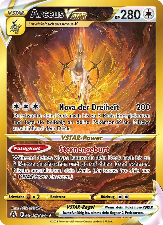Arceus VSTAR GG70 – Zenit der Könige Galar-Galerie