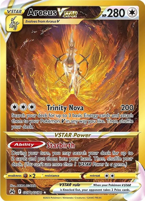 Arceus VSTAR #GG70 – Crown Zenith Galarian Gallery
