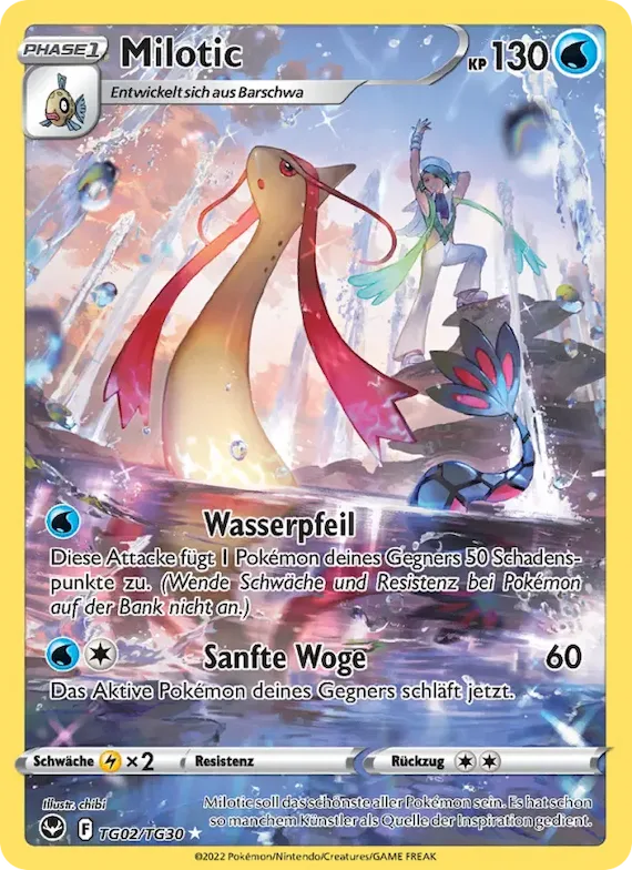 Milotic TG02 – Silberne Sturmwinde Trainer-Galerie