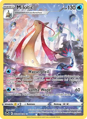 Milotic Nr. TG02 – Silberne Sturmwinde Trainer-Galerie