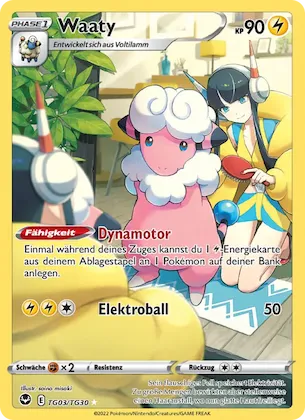 Waaty Nr. TG03 – Silberne Sturmwinde Trainer-Galerie