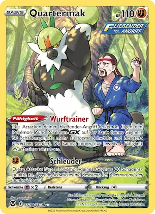 Quartermak Nr. TG08 – Silberne Sturmwinde Trainer-Galerie