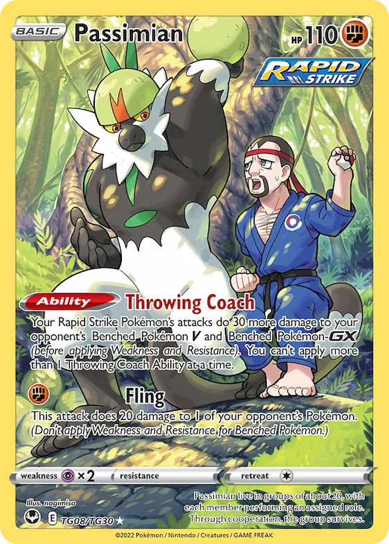 Passimian #TG08 – Silver Tempest Trainer Gallery