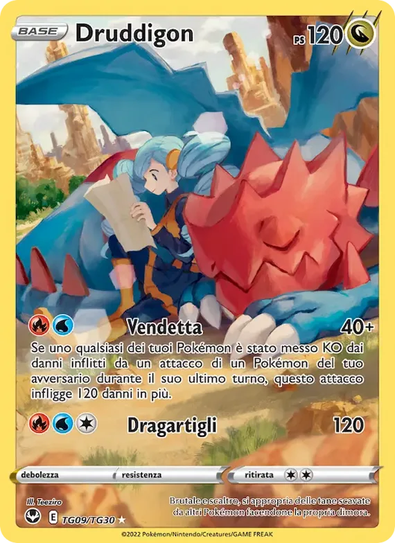 Druddigon TG09 – Tempesta Argentata Galleria Allenatori