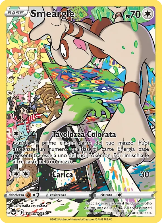Smeargle TG10 – Tempesta Argentata Galleria Allenatori