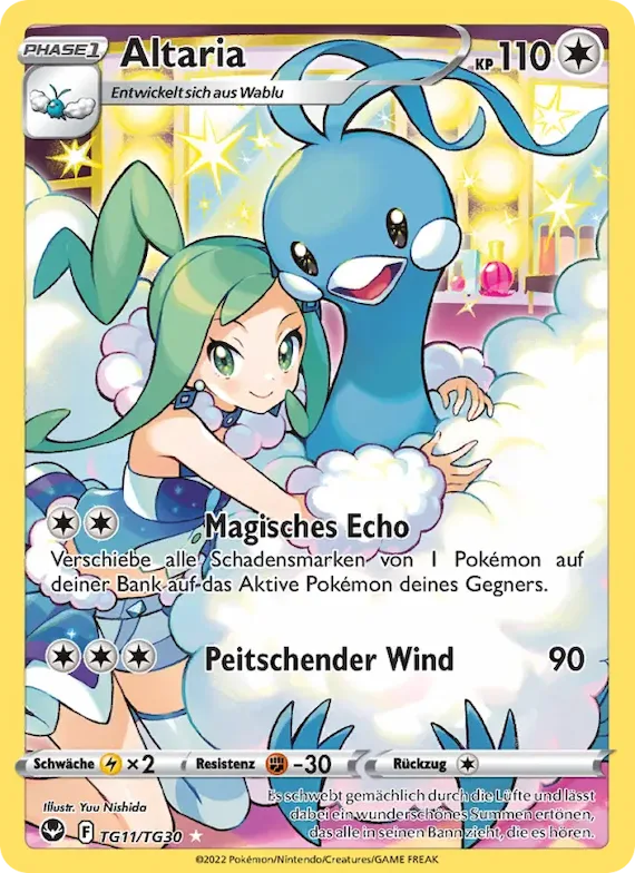 Altaria TG11 – Silberne Sturmwinde Trainer-Galerie